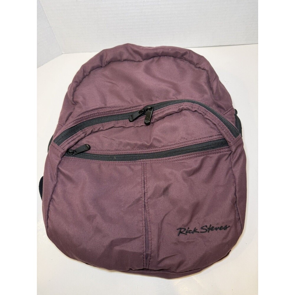 Rick Steves Europe Kiva Backpack Purple Unisex Travel School Carry On 16"